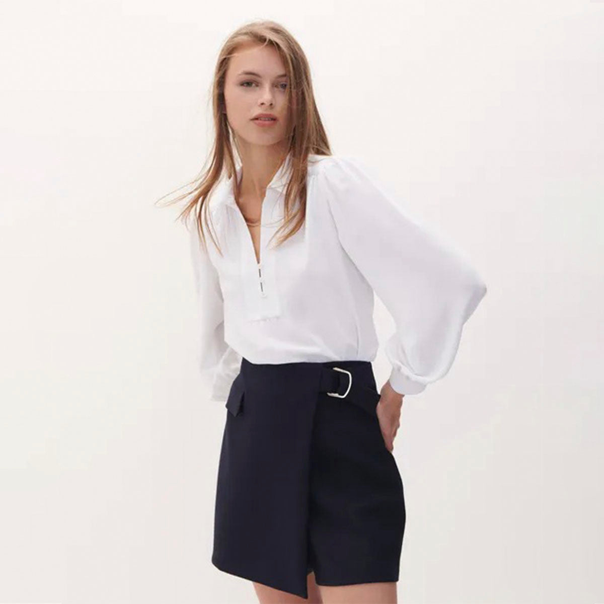Blusa blanca para dama online