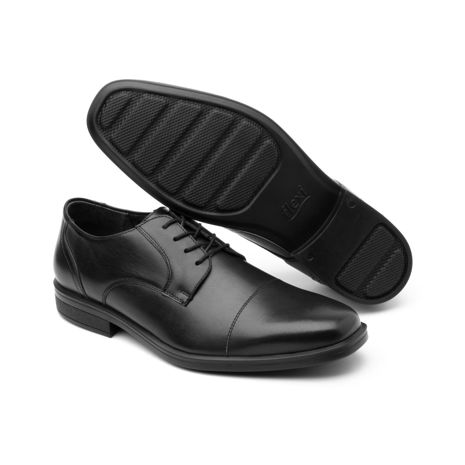 Zapatos de Vestir Flexi de Piel para Hombre